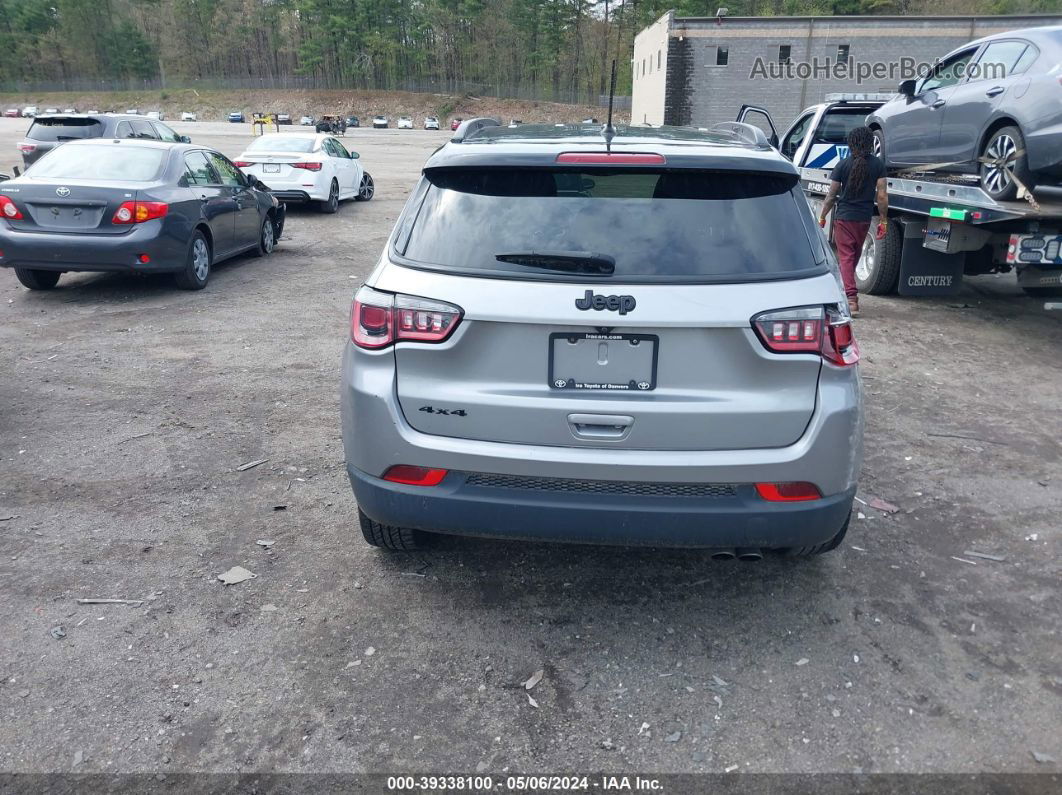 2018 Jeep Compass Altitude 4x4 Gray vin: 3C4NJDBB7JT395274