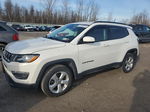 2018 Jeep Compass Latitude White vin: 3C4NJDBB7JT436082