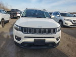 2018 Jeep Compass Latitude White vin: 3C4NJDBB7JT436082