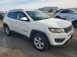 2018 Jeep Compass Latitude White vin: 3C4NJDBB7JT436082