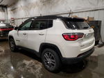 2018 Jeep Compass Latitude White vin: 3C4NJDBB8JT192670