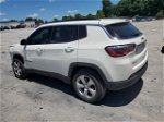 2018 Jeep Compass Latitude White vin: 3C4NJDBB8JT249935