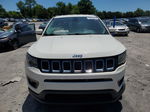 2018 Jeep Compass Latitude White vin: 3C4NJDBB8JT249935