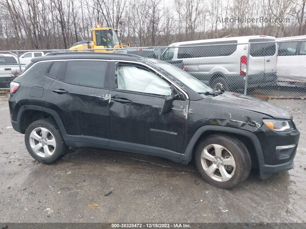 2018 Jeep Compass Latitude 4x4 Black vin: 3C4NJDBB8JT337125