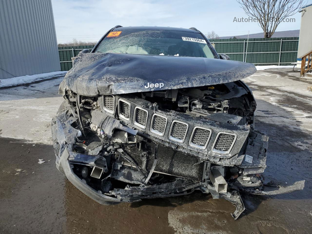 2018 Jeep Compass Latitude Blue vin: 3C4NJDBB8JT423079