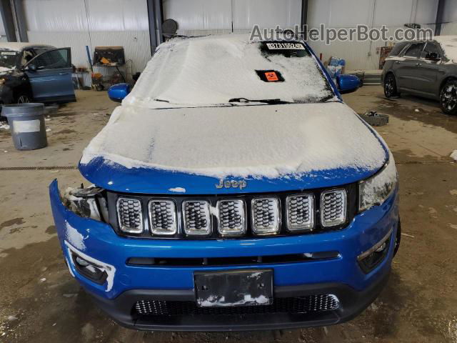 2018 Jeep Compass Latitude Blue vin: 3C4NJDBB8JT433756