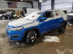 2018 Jeep Compass Latitude Blue vin: 3C4NJDBB8JT433756