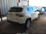 2018 Jeep Compass Latitude 4x4 White vin: 3C4NJDBB9JT162321