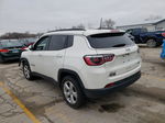 2018 Jeep Compass Latitude White vin: 3C4NJDBB9JT415427