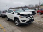 2018 Jeep Compass Latitude Белый vin: 3C4NJDBB9JT415427