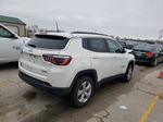 2018 Jeep Compass Latitude White vin: 3C4NJDBB9JT415427