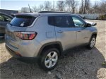 2018 Jeep Compass Latitude Silver vin: 3C4NJDBBXJT180486