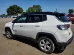 2018 Jeep Compass Latitude Белый vin: 3C4NJDBBXJT270639