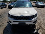 2018 Jeep Compass Latitude White vin: 3C4NJDBBXJT270639