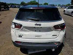 2018 Jeep Compass Latitude White vin: 3C4NJDBBXJT270639