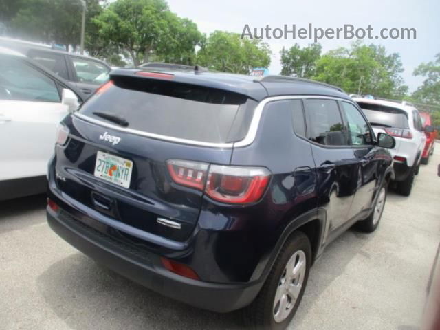 2018 Jeep Compass Latitude Blue vin: 3C4NJDBBXJT423830