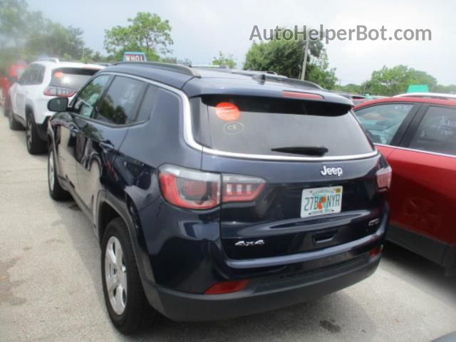 2018 Jeep Compass Latitude Blue vin: 3C4NJDBBXJT423830