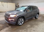 2018 Jeep Compass Limited Gray vin: 3C4NJDCB0JT135555