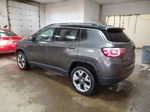 2018 Jeep Compass Limited Gray vin: 3C4NJDCB0JT135555