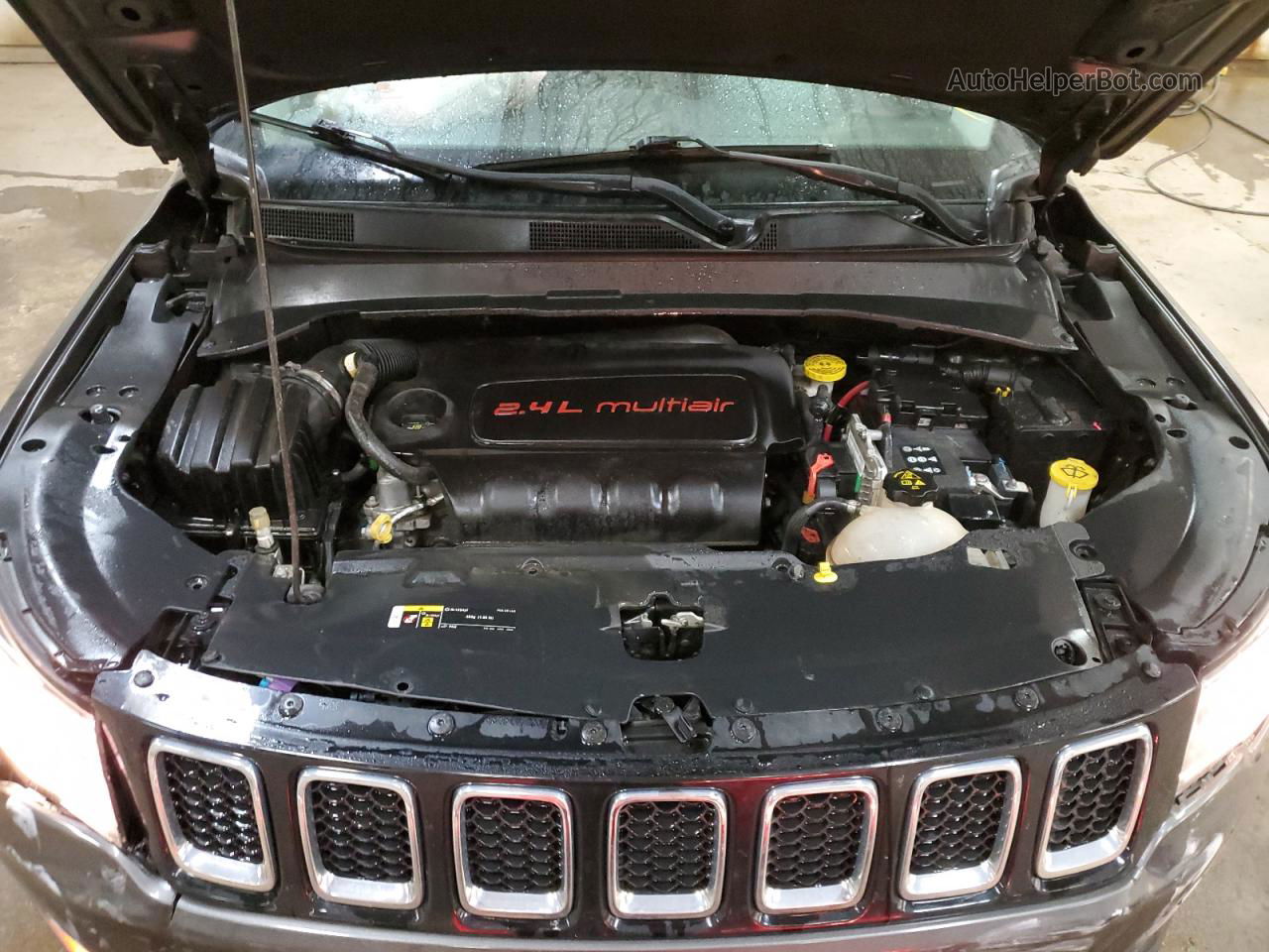 2018 Jeep Compass Limited Gray vin: 3C4NJDCB0JT135555