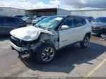 2018 Jeep Compass Limited 4x4 White vin: 3C4NJDCB0JT222274