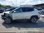 2018 Jeep Compass Limited 4x4 White vin: 3C4NJDCB0JT222274