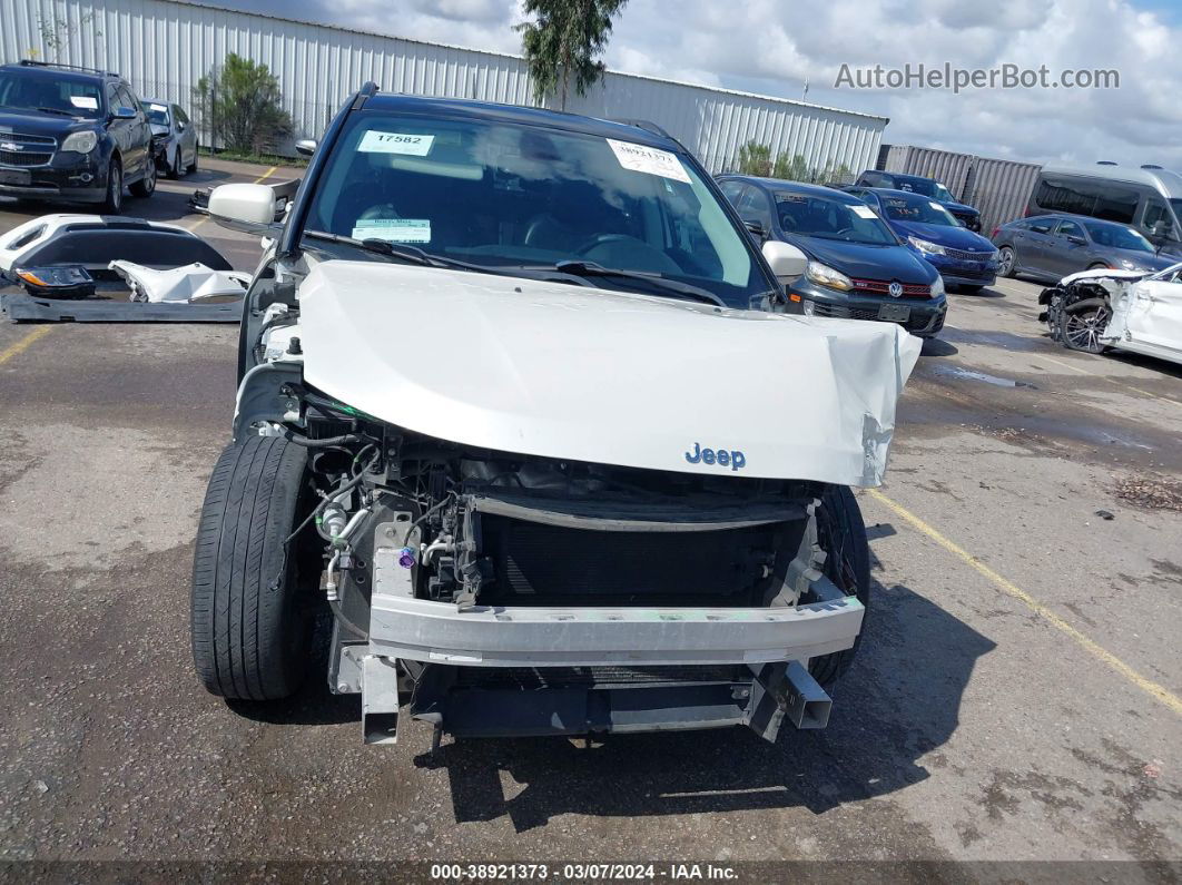 2018 Jeep Compass Limited 4x4 White vin: 3C4NJDCB0JT222274