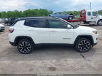 2018 Jeep Compass Limited 4x4 White vin: 3C4NJDCB0JT298433