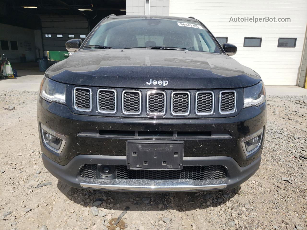 2018 Jeep Compass Limited Black vin: 3C4NJDCB0JT401186