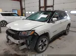 2018 Jeep Compass Limited 4x4 White vin: 3C4NJDCB1JT314798