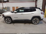 2018 Jeep Compass Limited 4x4 White vin: 3C4NJDCB1JT314798