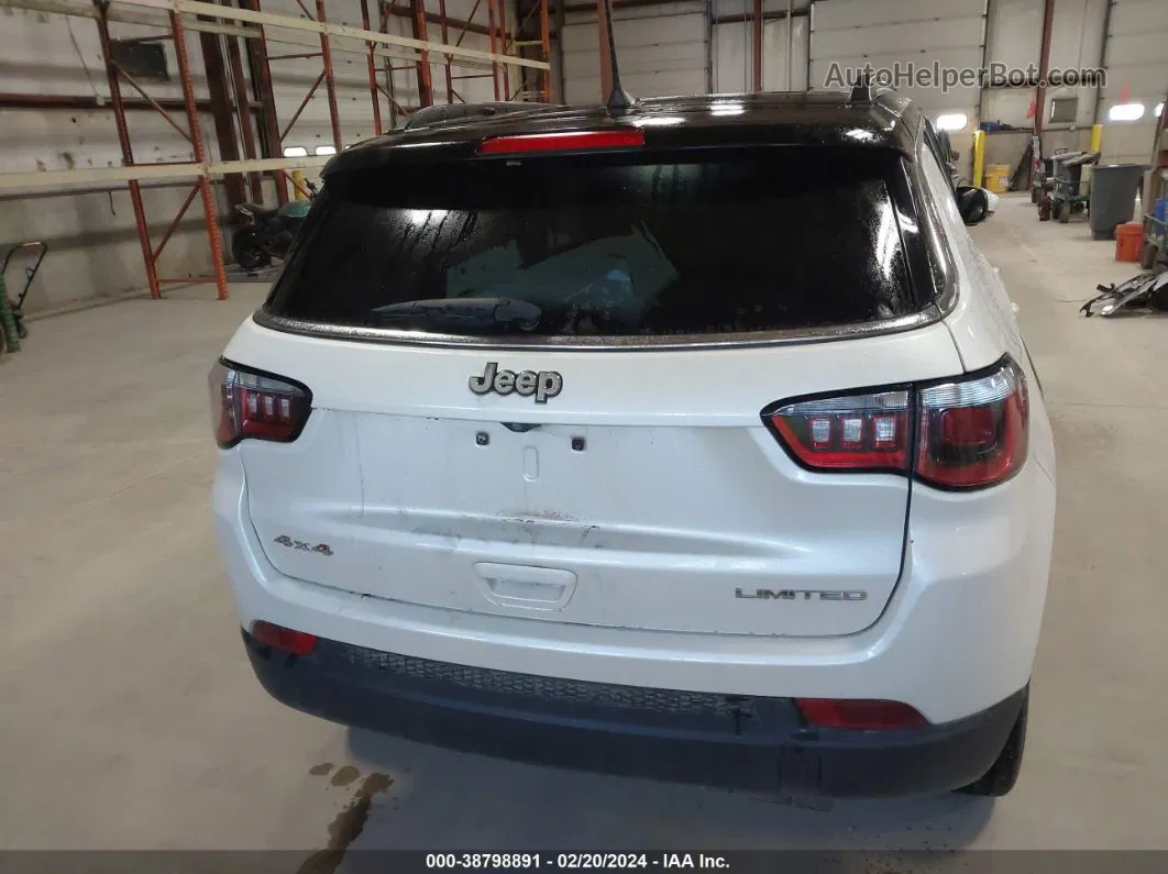 2018 Jeep Compass Limited 4x4 Белый vin: 3C4NJDCB1JT314798