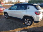 2018 Jeep Compass Limited 4x4 White vin: 3C4NJDCB2JT144161