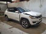 2018 Jeep Compass Limited White vin: 3C4NJDCB2JT163535