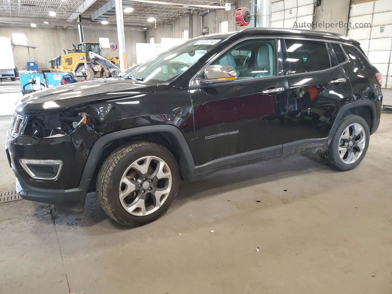 2018 Jeep Compass Limited Black vin: 3C4NJDCB3JT205338