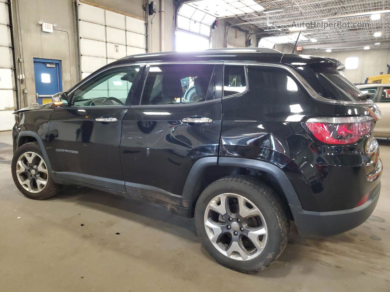 2018 Jeep Compass Limited Black vin: 3C4NJDCB3JT205338