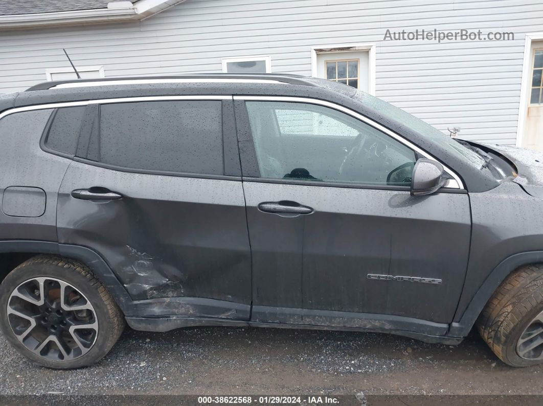 2018 Jeep Compass Limited 4x4 Gray vin: 3C4NJDCB3JT254555