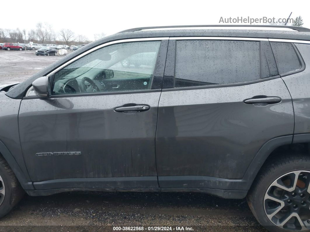 2018 Jeep Compass Limited 4x4 Gray vin: 3C4NJDCB3JT254555