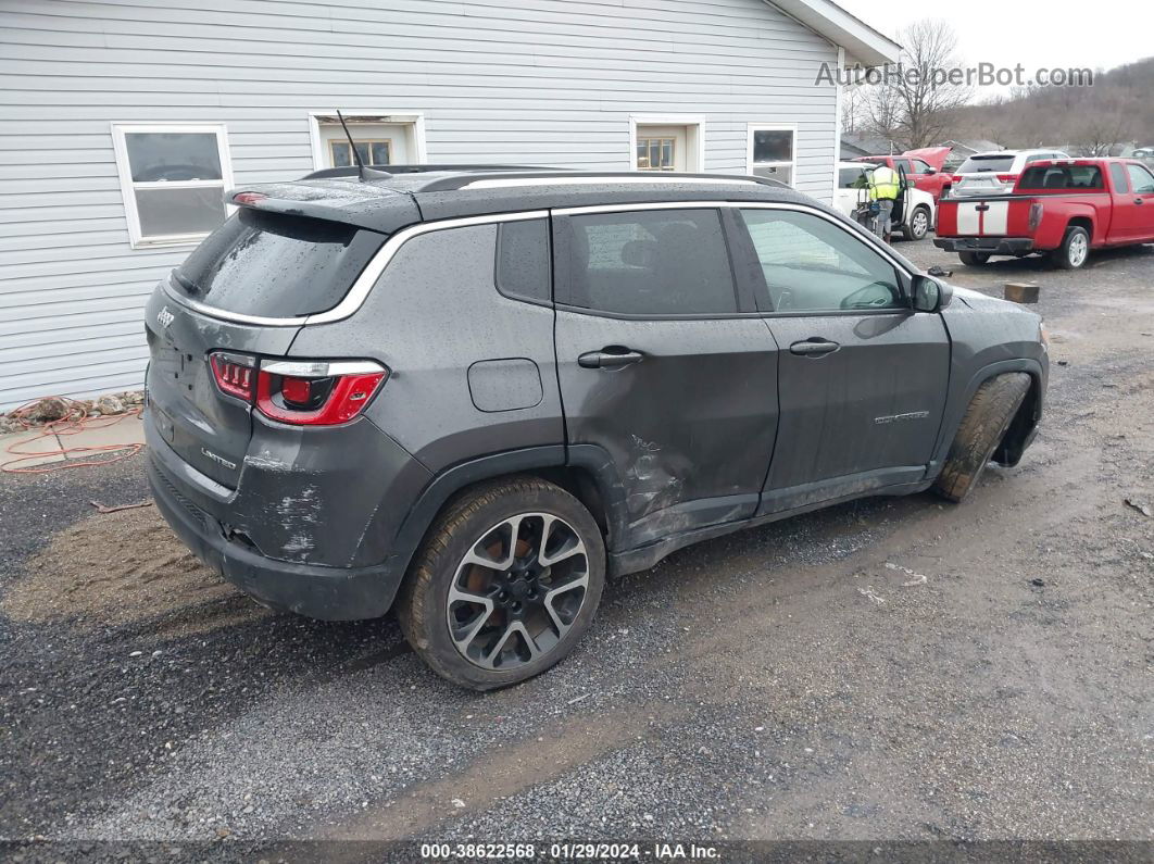 2018 Jeep Compass Limited 4x4 Gray vin: 3C4NJDCB3JT254555