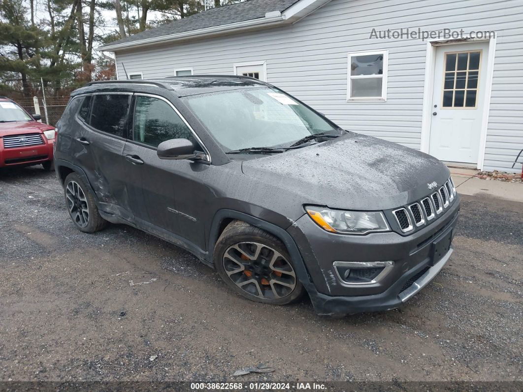 2018 Jeep Compass Limited 4x4 Серый vin: 3C4NJDCB3JT254555