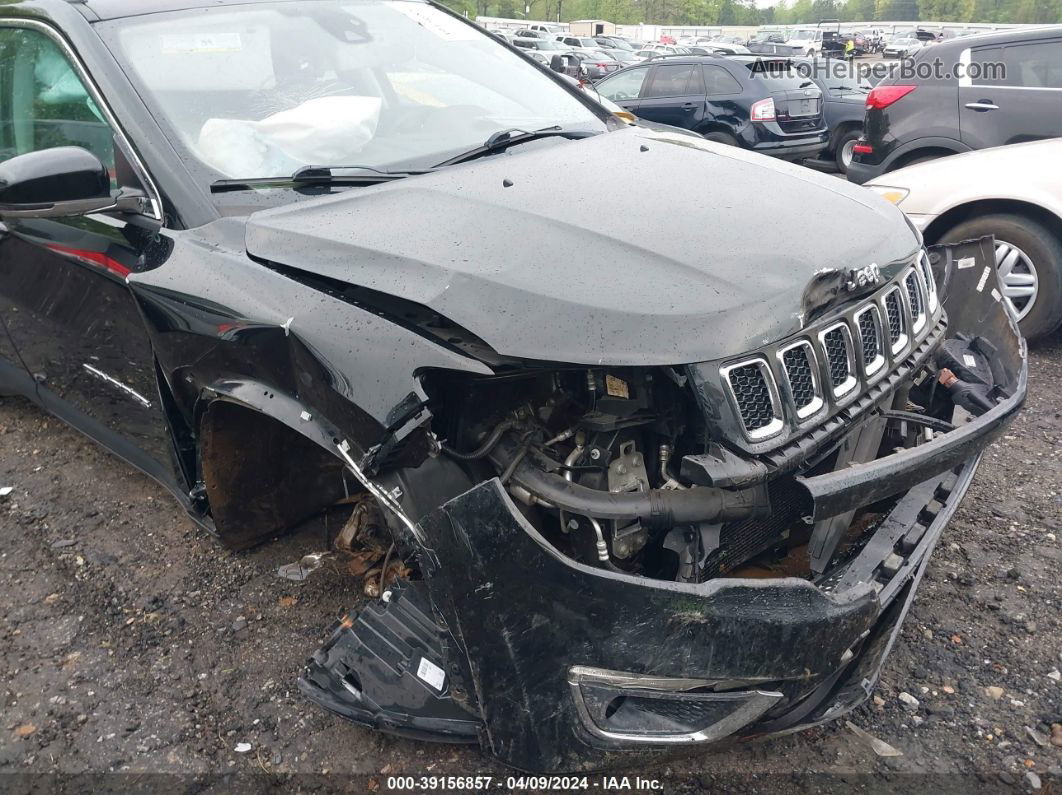 2018 Jeep Compass Limited 4x4 Black vin: 3C4NJDCB4JT333376