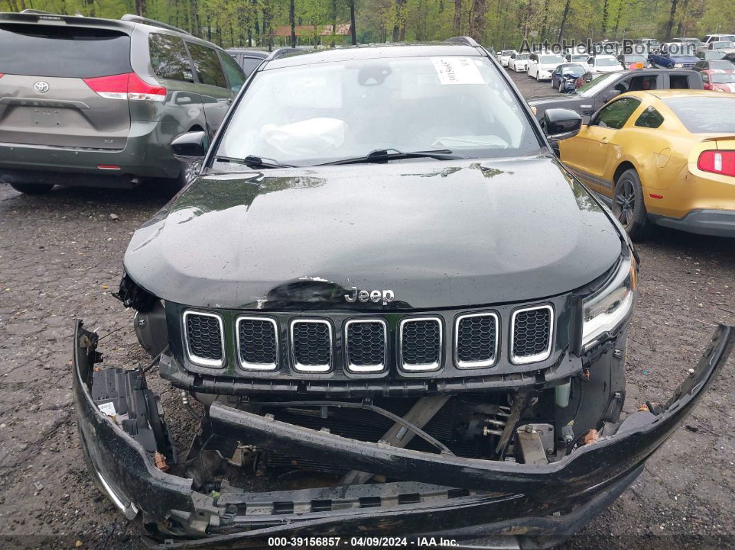 2018 Jeep Compass Limited 4x4 Black vin: 3C4NJDCB4JT333376