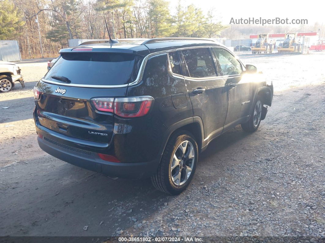 2018 Jeep Compass Limited 4x4 Black vin: 3C4NJDCB4JT398650