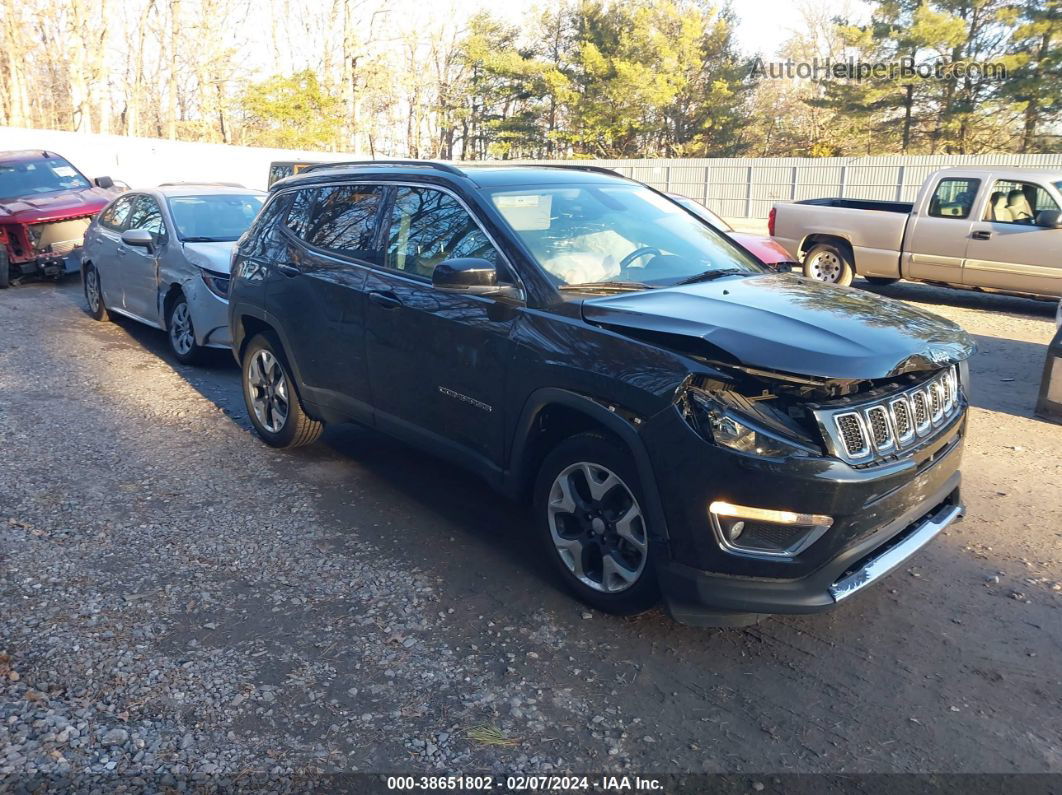 2018 Jeep Compass Limited 4x4 Black vin: 3C4NJDCB4JT398650