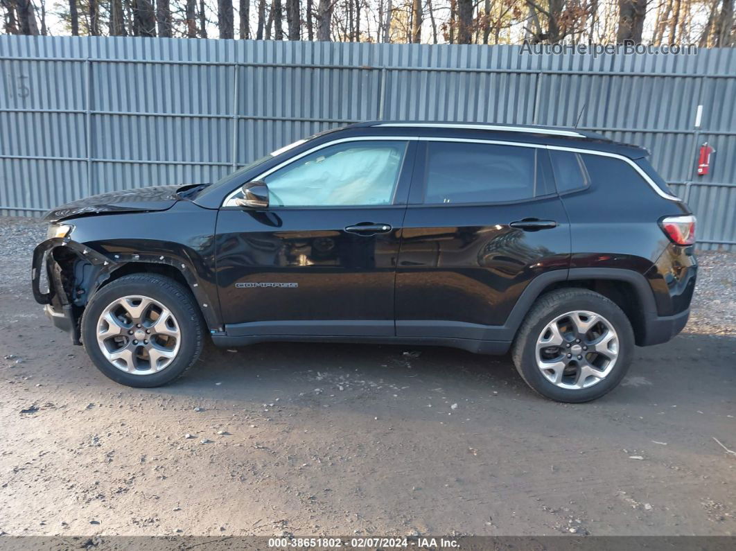 2018 Jeep Compass Limited 4x4 Black vin: 3C4NJDCB4JT398650