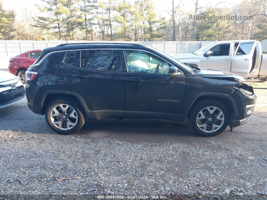 2018 Jeep Compass Limited 4x4 Black vin: 3C4NJDCB4JT398650