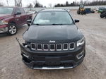 2018 Jeep Compass Limited Черный vin: 3C4NJDCB4JT442601