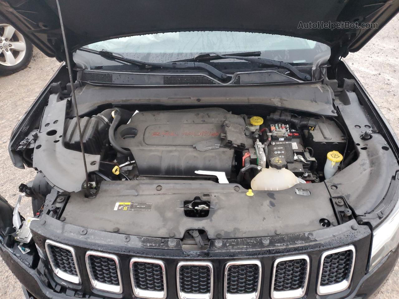 2018 Jeep Compass Limited Черный vin: 3C4NJDCB4JT442601