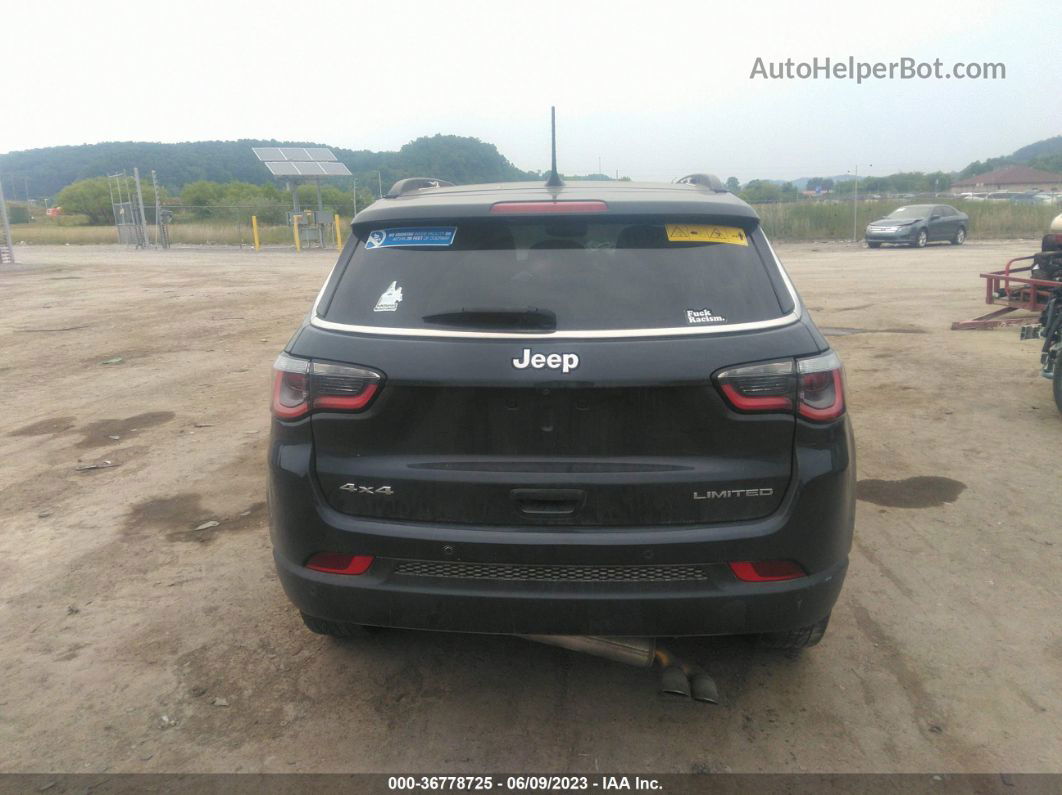 2018 Jeep Compass Limited 4x4 Gray vin: 3C4NJDCB5JT100994