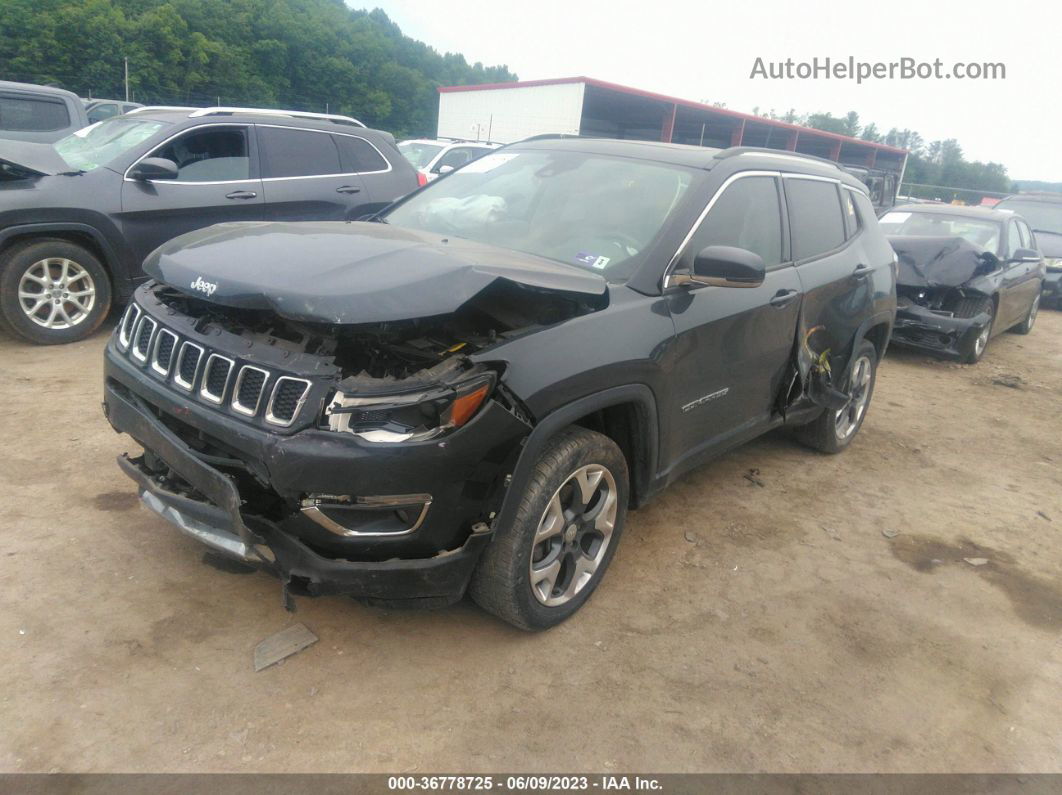 2018 Jeep Compass Limited 4x4 Gray vin: 3C4NJDCB5JT100994